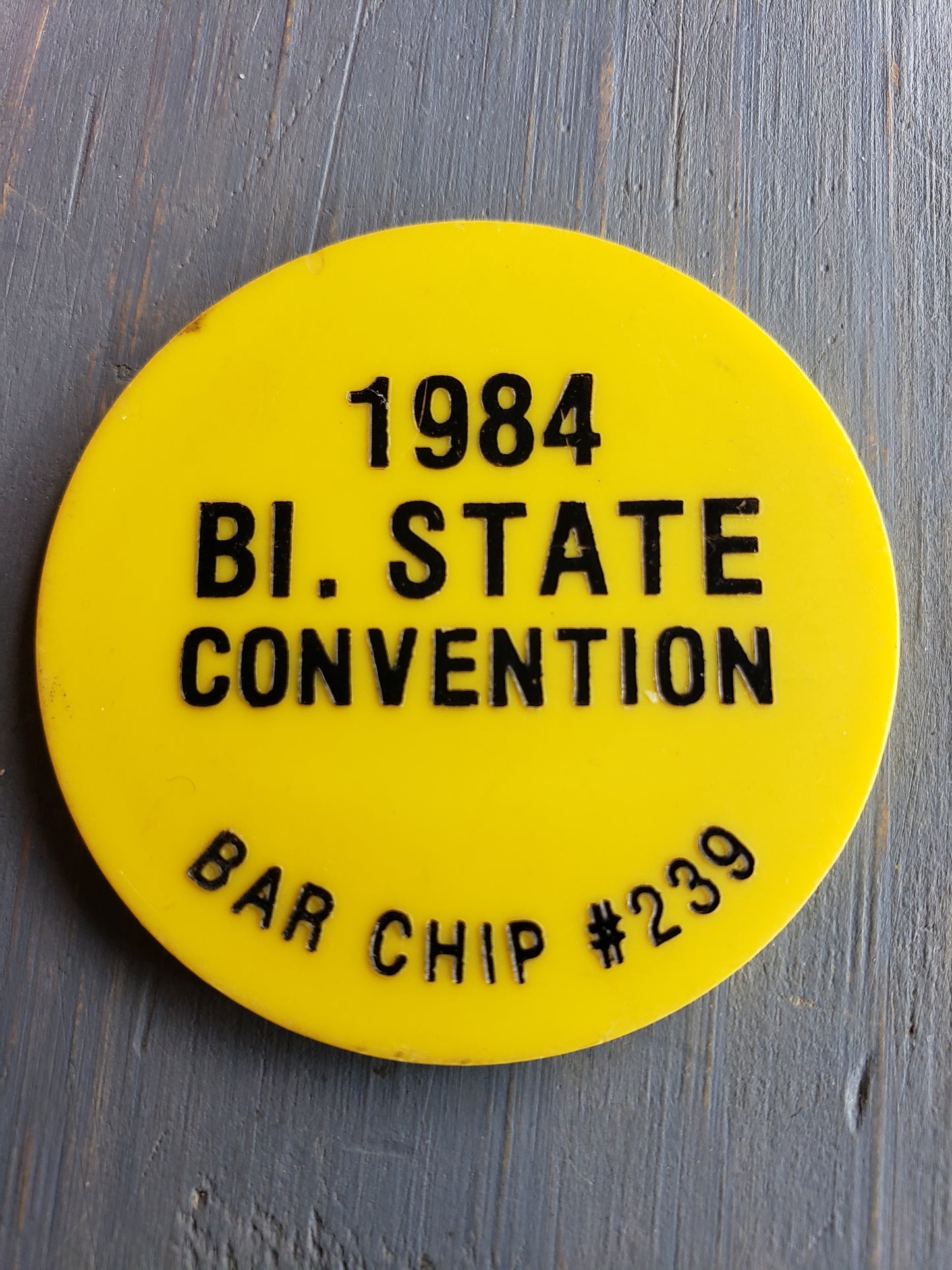 1984 Moose Lodge bar chip