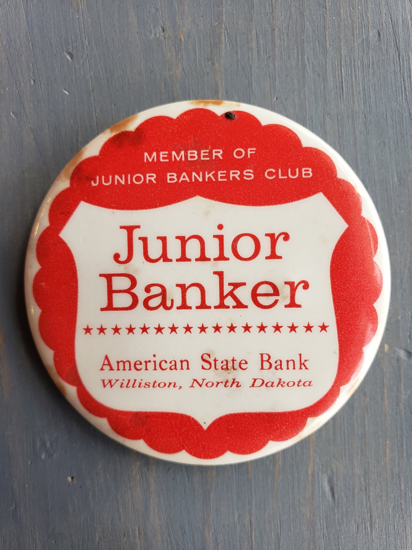 North Dakota Junior Banker pin