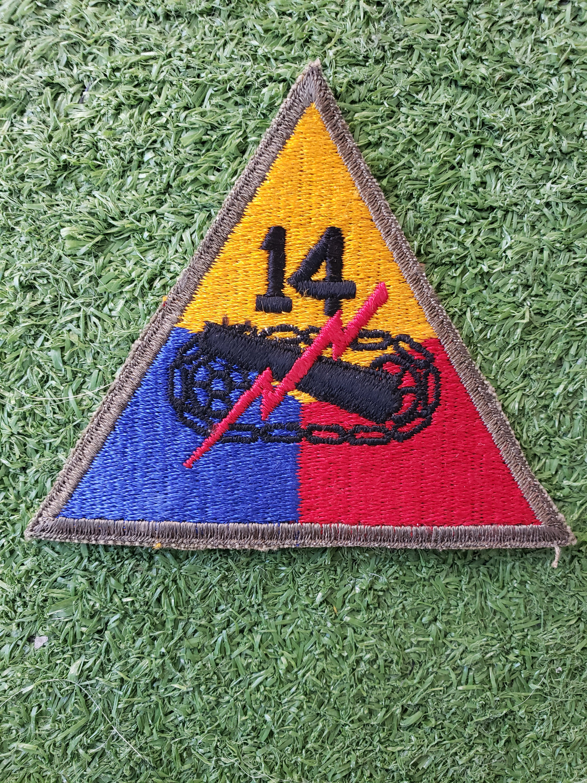 WWII US ARMY Armored Force Patch