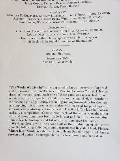 The World We Live In (1955) LIFE