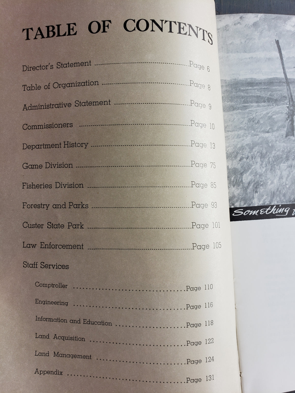 (1959) Looking Back Past 50 Years South Dakota Dept of Game, Fish and Parks