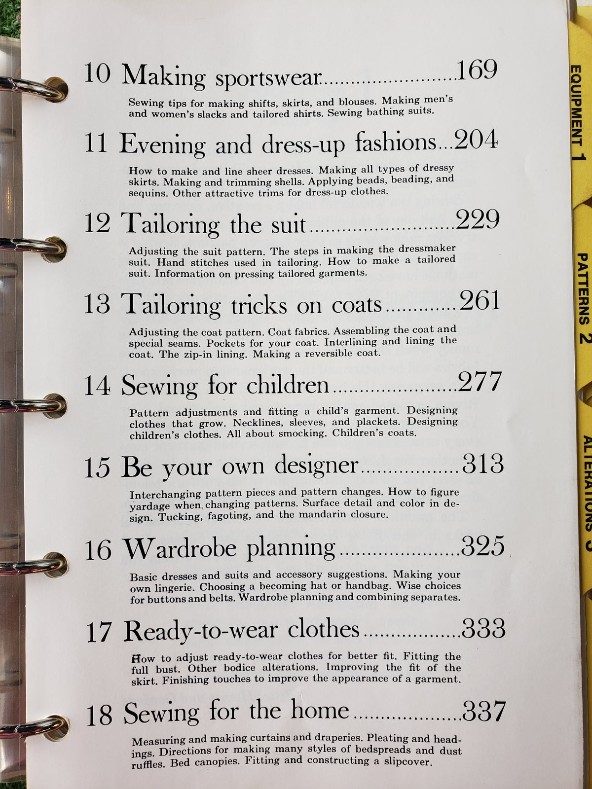 SEWING BOOK y Better Homes and Gardens (1970)