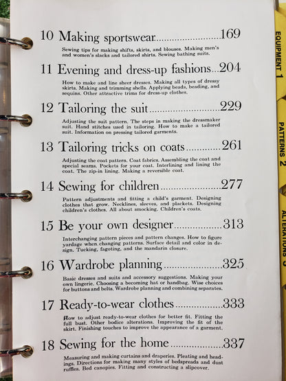 SEWING BOOK y Better Homes and Gardens (1970)