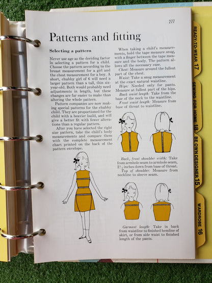 SEWING BOOK y Better Homes and Gardens (1970)