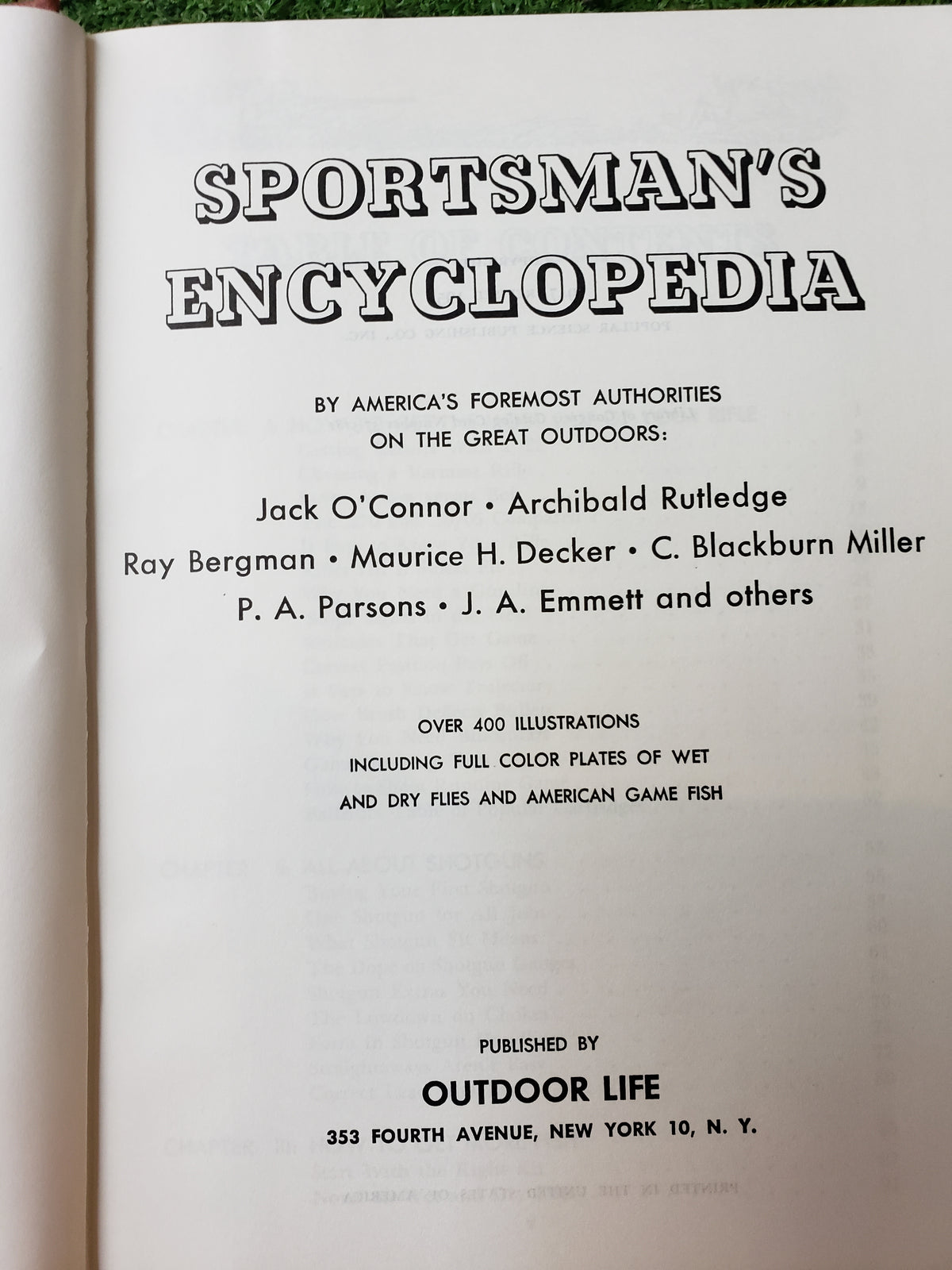 Sportsman's Encyclopedia by Outdoor Life (1956)