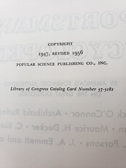 Sportsman's Encyclopedia by Outdoor Life (1956)