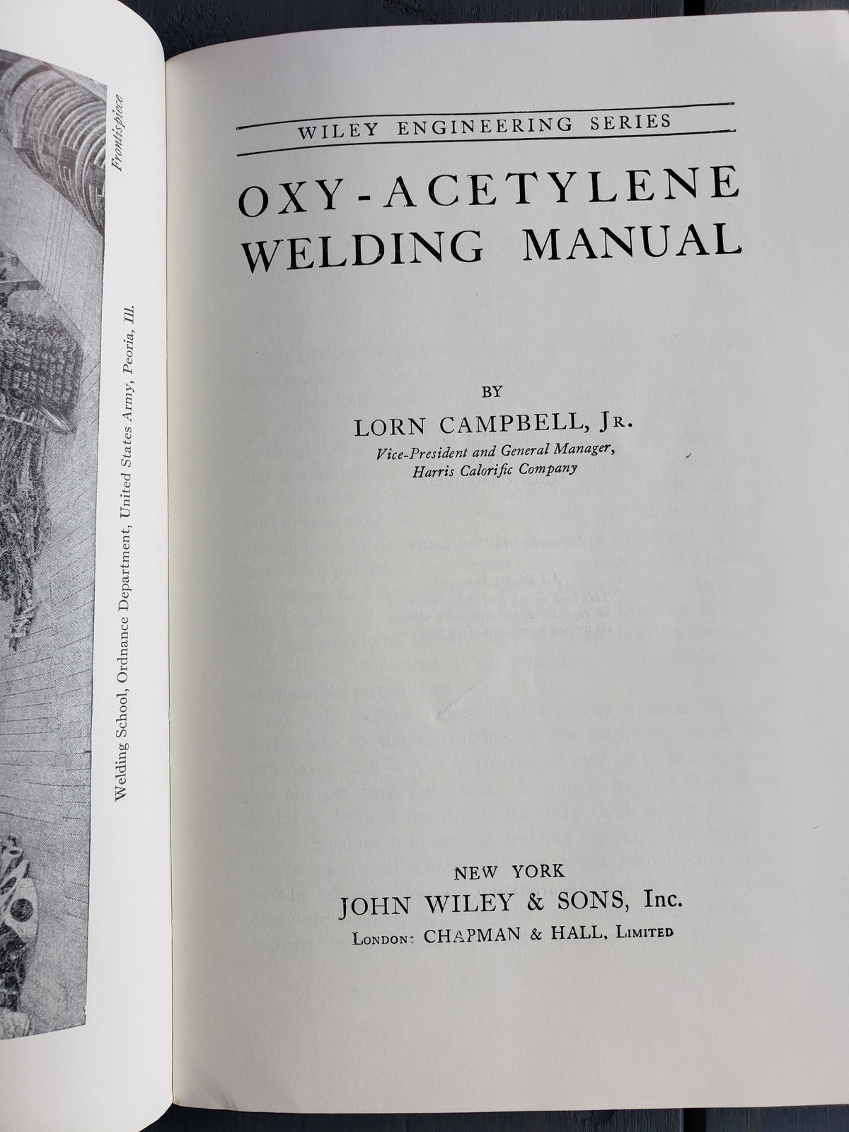 (1919) Oxy-Acetylene Welding Manual by Lorn Campbell, Jr.