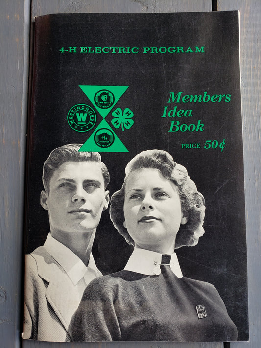 1957 4-H Electric Program Members Idea Book