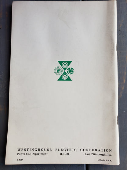 1957 4-H Electric Program Members Idea Book
