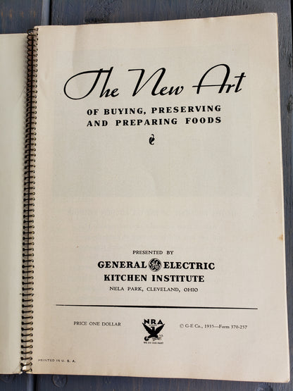 (1935) The New Art cookbook