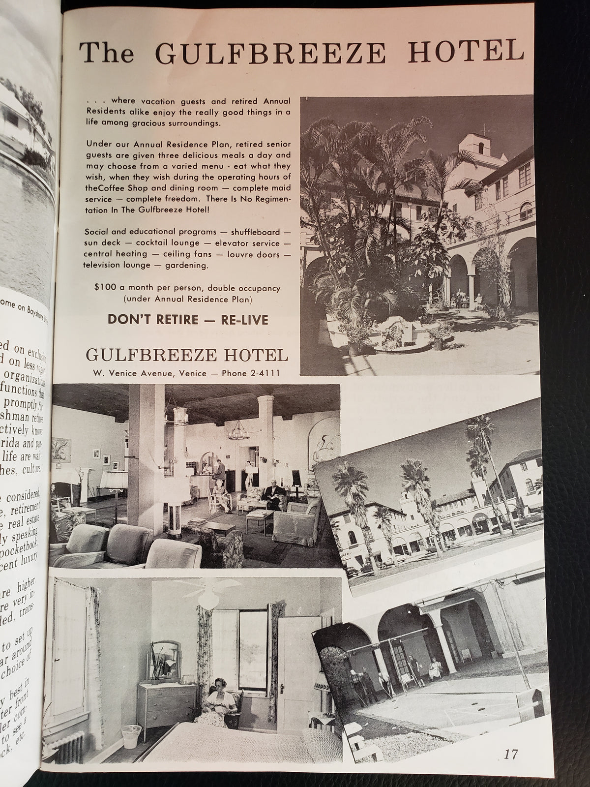 (1959) Venice (Florida) Area Visitor's Guide