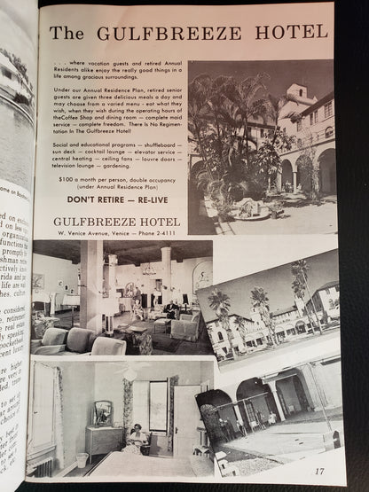 (1959) Venice (Florida) Area Visitor's Guide
