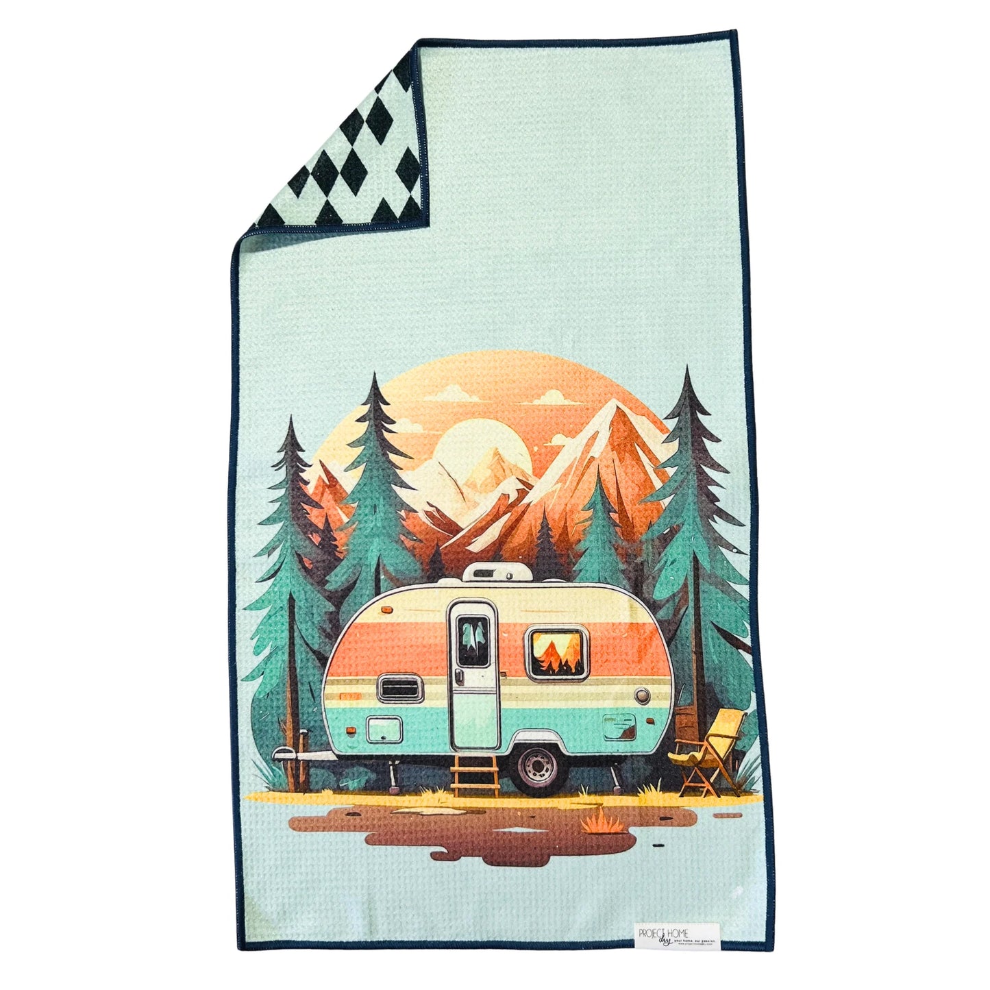 Wanderlust | Waffle Weave Microfiber Towels