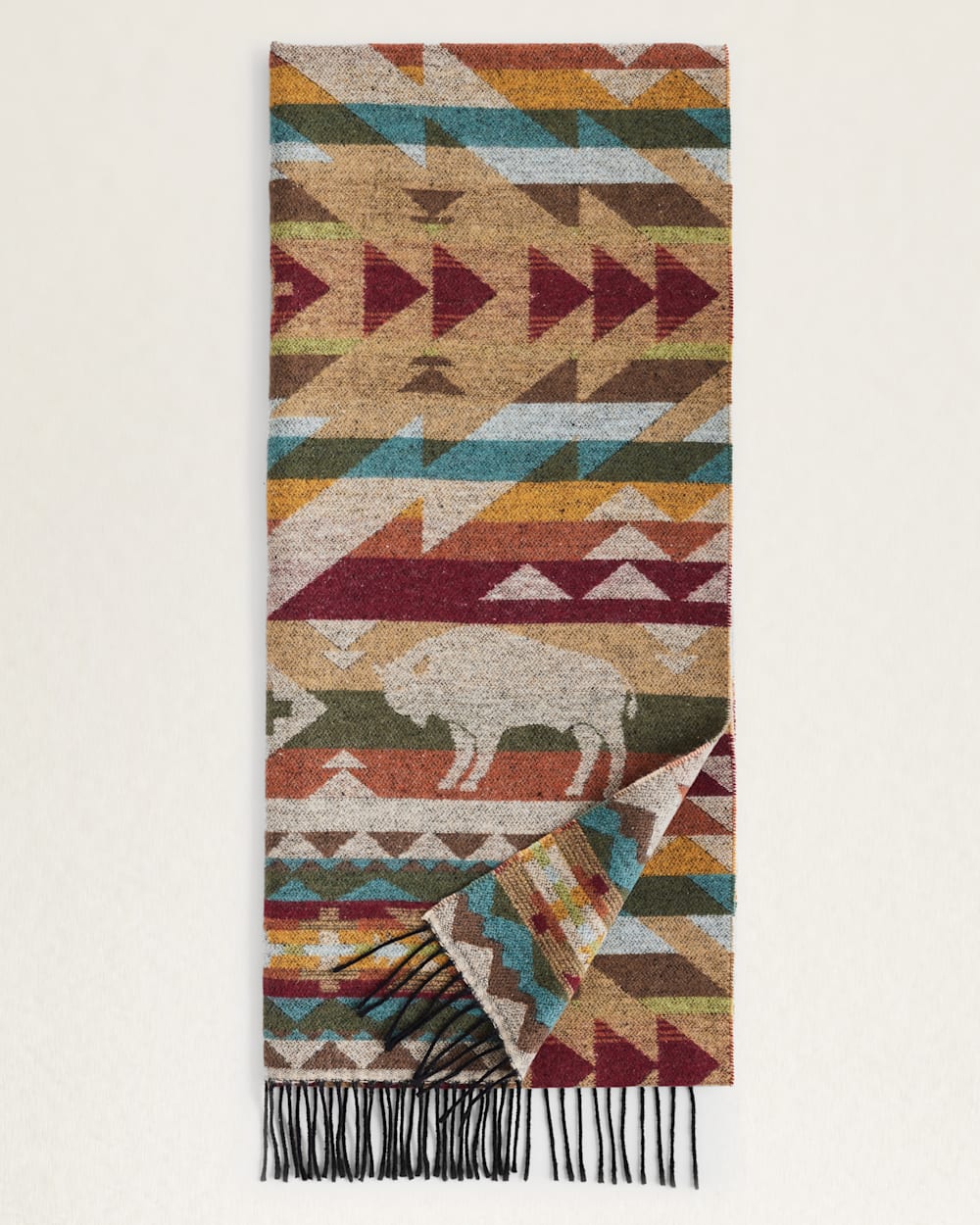 Pendleton Ultra Soft Blanket Wrap in the Buffalo Pattern