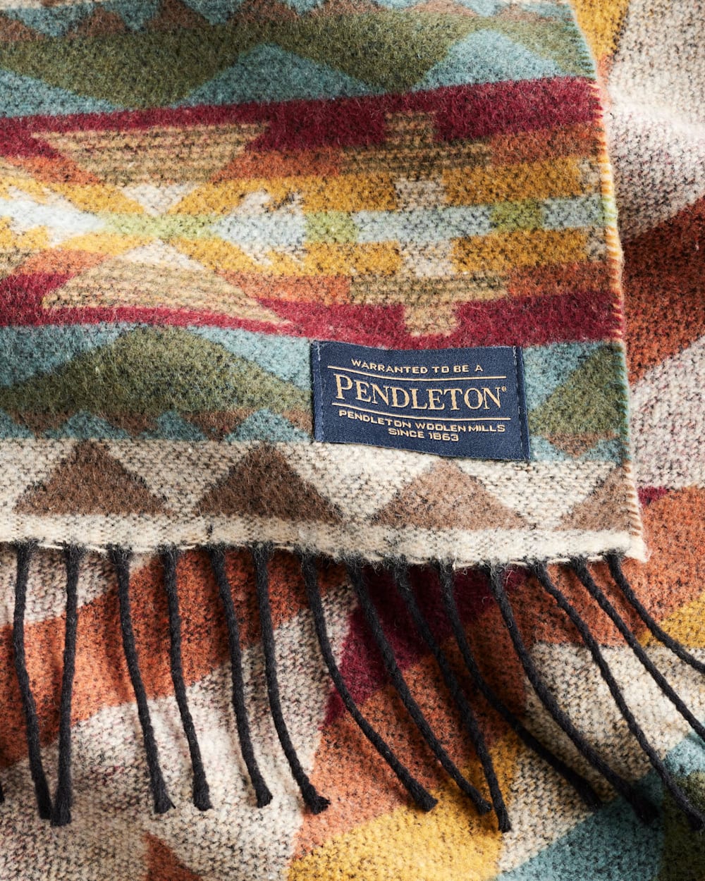 Pendleton Ultra Soft Blanket Wrap in the Buffalo Pattern