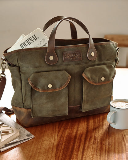 Pendleton Olive Messenger Bag