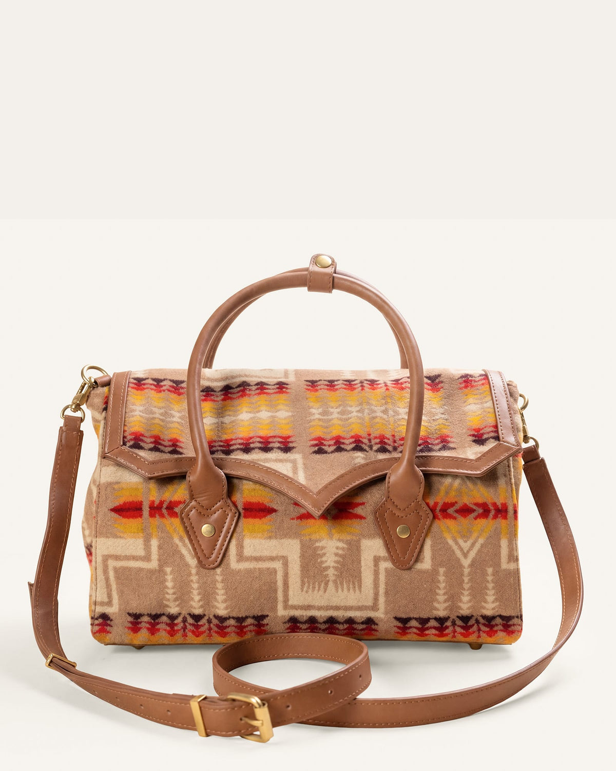 Pendleton Look West Handbag in Harding Tan