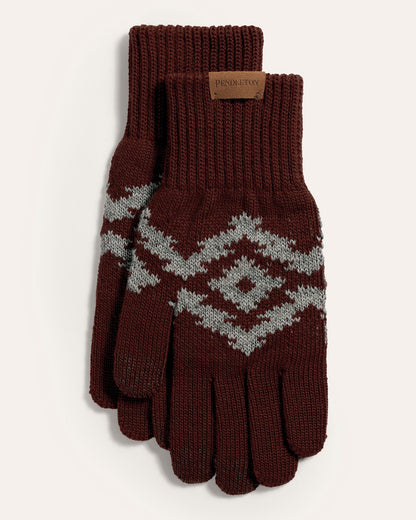 Pendleton Merino Texting Gloves in Crown Point