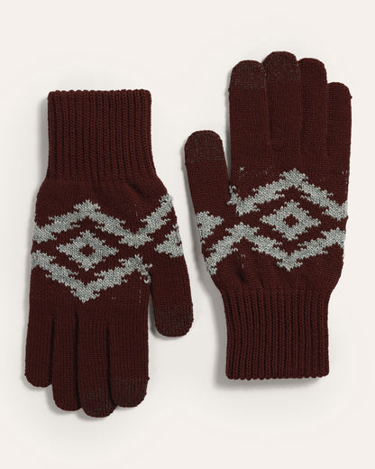 Pendleton Merino Texting Gloves in Crown Point
