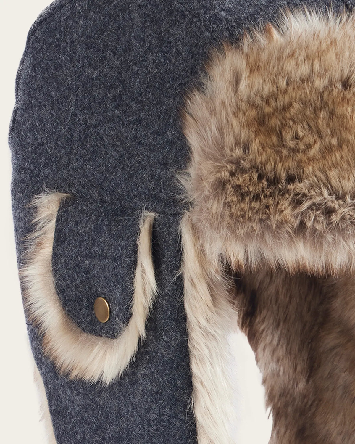 Pendleton Trapper Hat in Charcoal