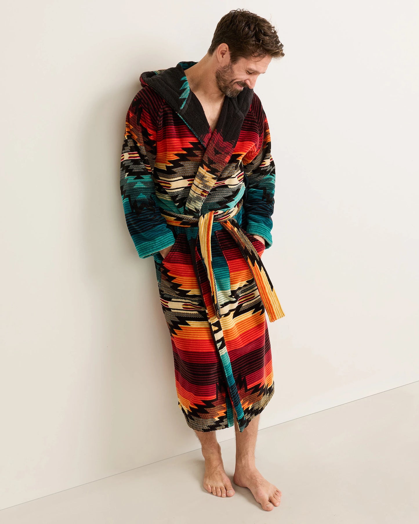 Pendleton Saltillo Sunset Hooded Robe