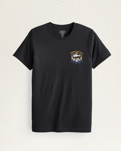 Pendleton Twilight Ranch Graphic Tee in Black/ Multi