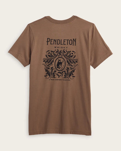 PENDLETON WHISKEY SADDLE GRAPHIC TEE