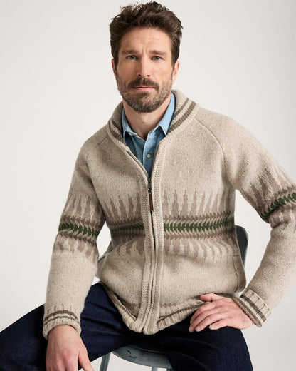 Pendleton Men's Sawtooth Buck Zip Sweater