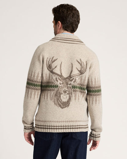 Pendleton Men's Sawtooth Buck Zip Sweater