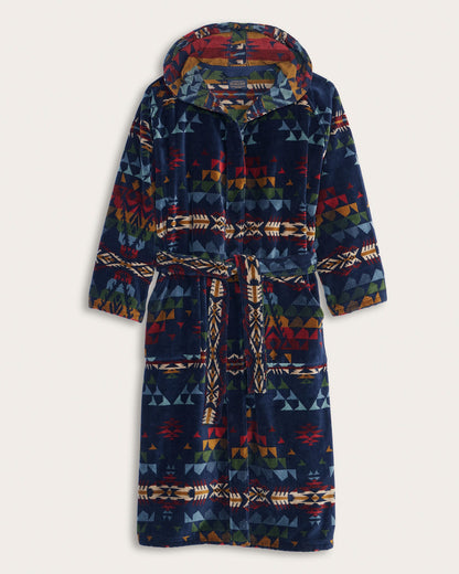 Pendleton Robe in Autumn Birch Navy