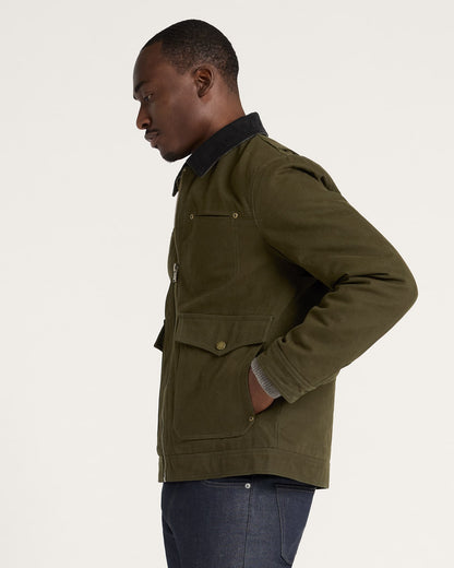 Pendleton Carson City Ranch Coat in Dark Olive