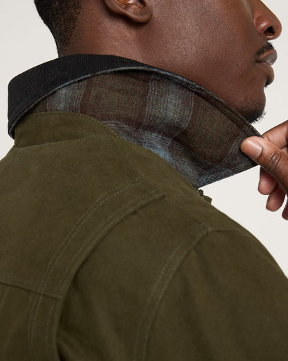 Pendleton Carson City Ranch Coat in Dark Olive