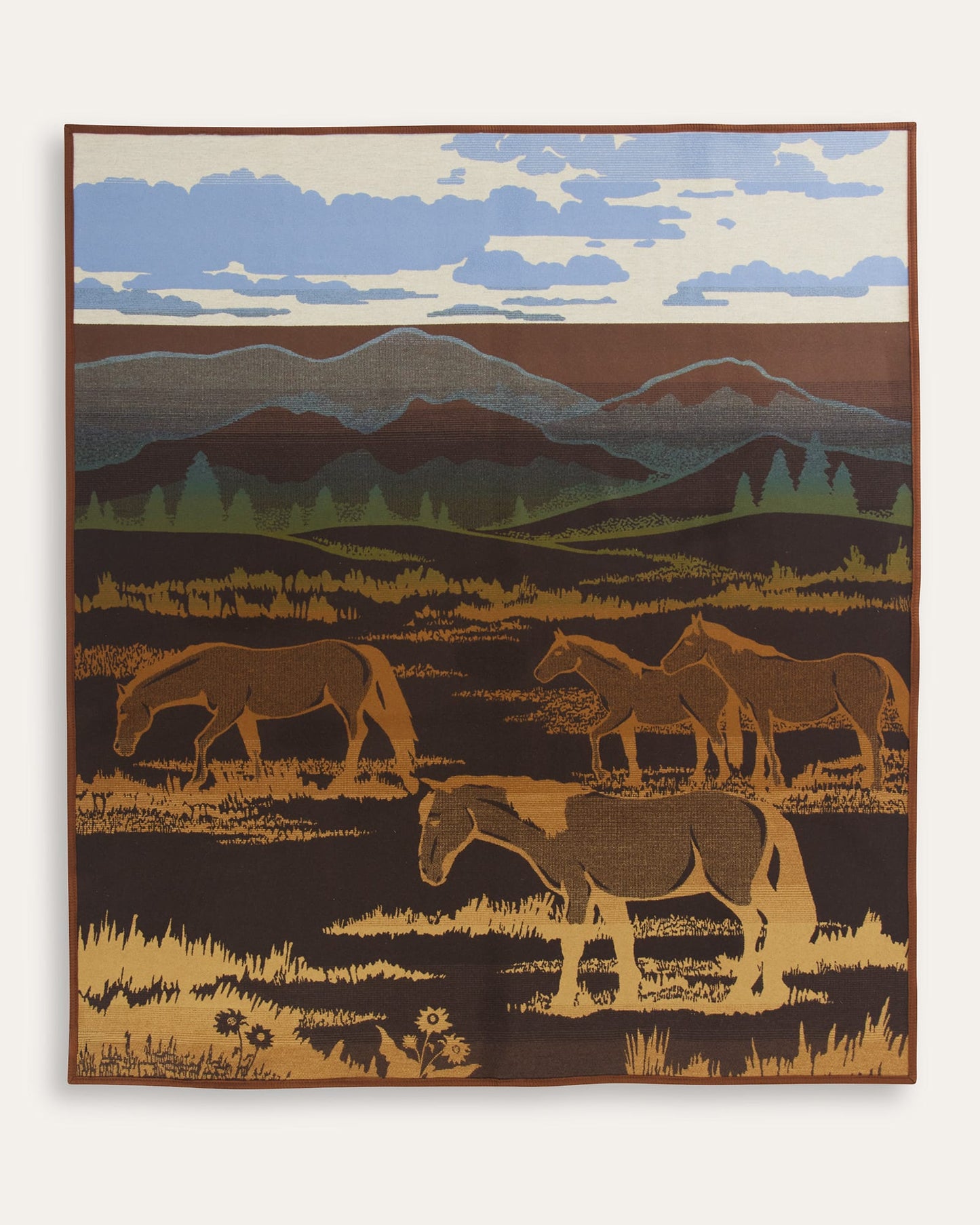 Pendleton Shadow Mountain Blanket (horse design)