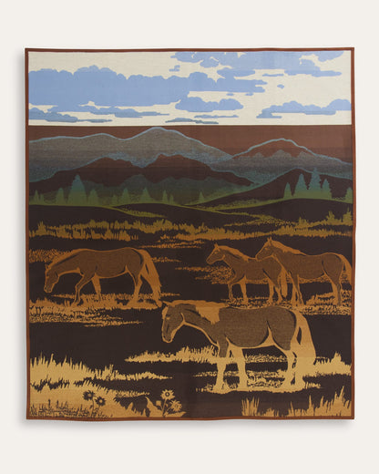 Pendleton Shadow Mountain Blanket (horse design)
