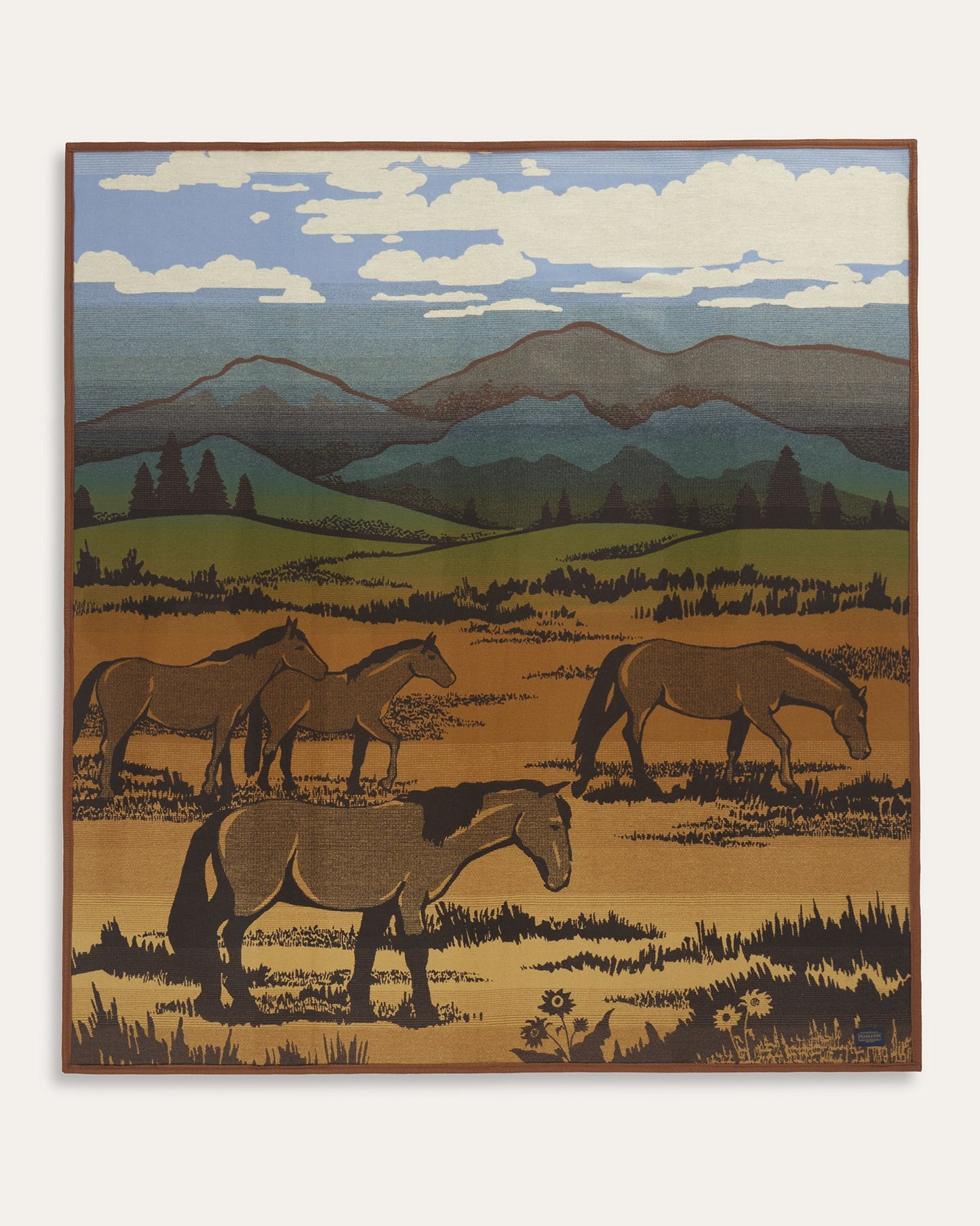 Pendleton Shadow Mountain Blanket (horse design)