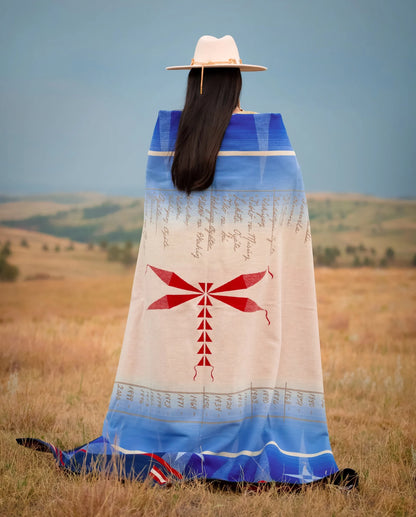 Pendleton Journey (Dragonfly) Blanket American Indian Scholarship Fund