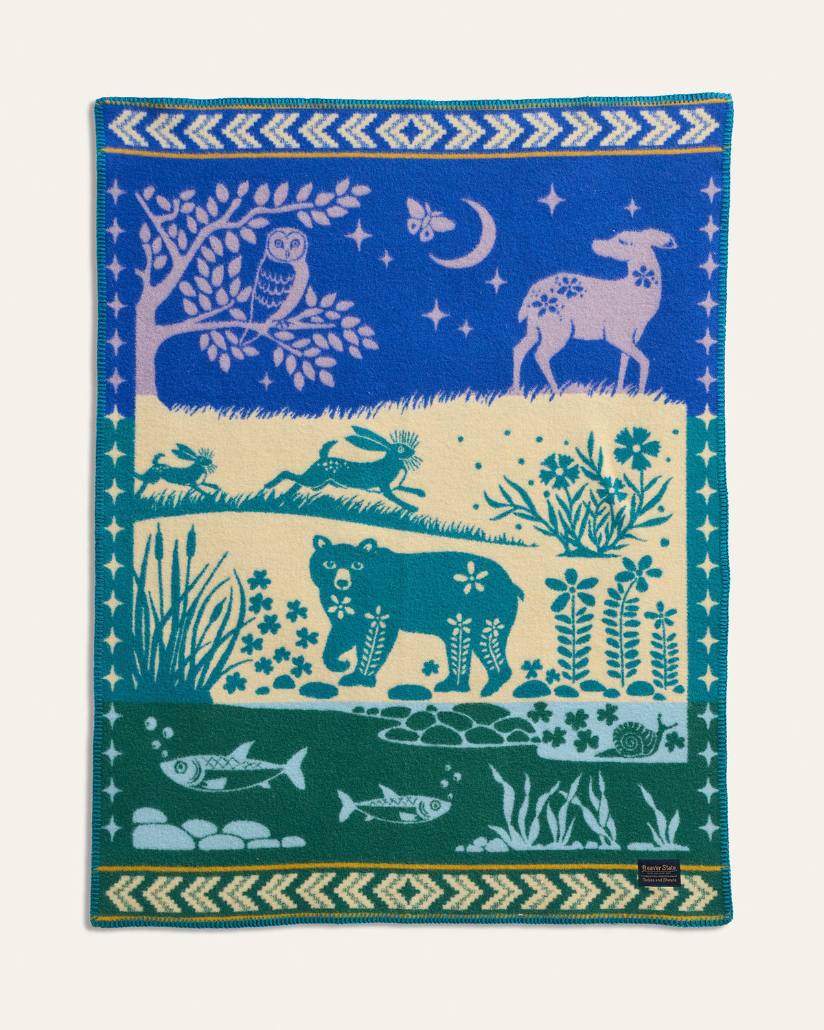 Pendleton Folk Forest Baby Blanket