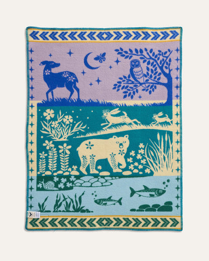 Pendleton Folk Forest Baby Blanket