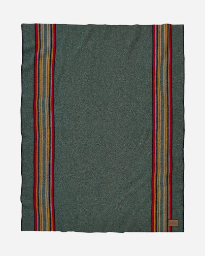 YAKIMA CAMP THROW GREEN HEATHER