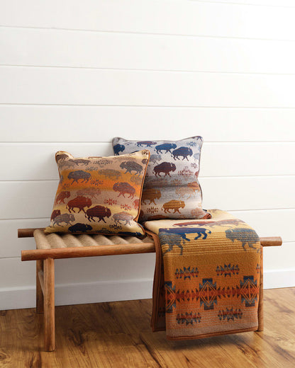 Pendleton Prairie Rush Hour Pillow in Rustic