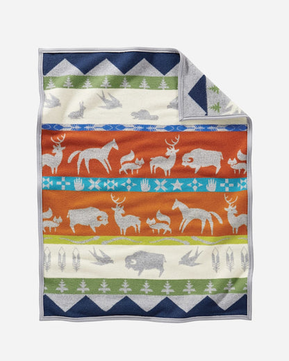 Pendleton SHARED PATHS CRIB BLANKET