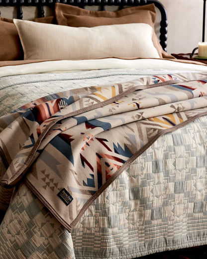 PENDLETON WHITE SANDS BLANKET  -QUEEN-