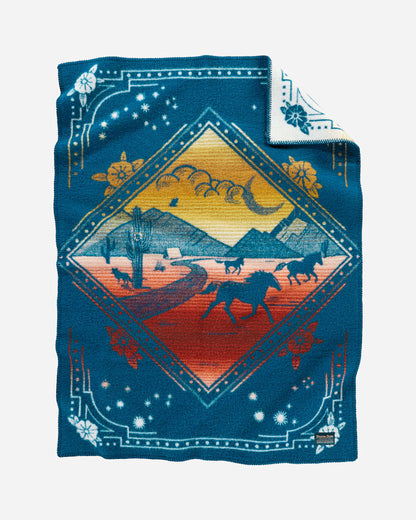 Pendleton Jacquard  Crib Blanket, Wind Riders