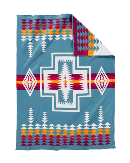 Pendleton Knit Baby Blanket & Beanie Gift Set