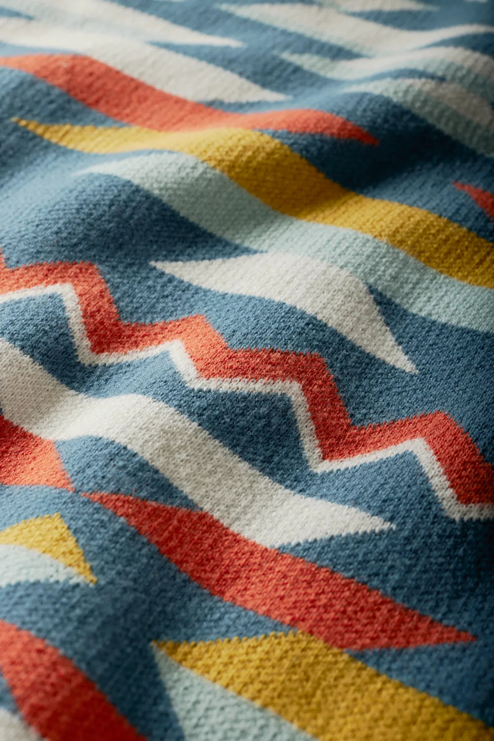 Pendleton Knit Sherpa Baby Blanket in Summerland Sherpa