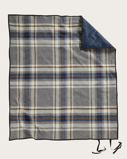Pendleton Nylon Backed Roll Up Blanket in Raleigh Plaid