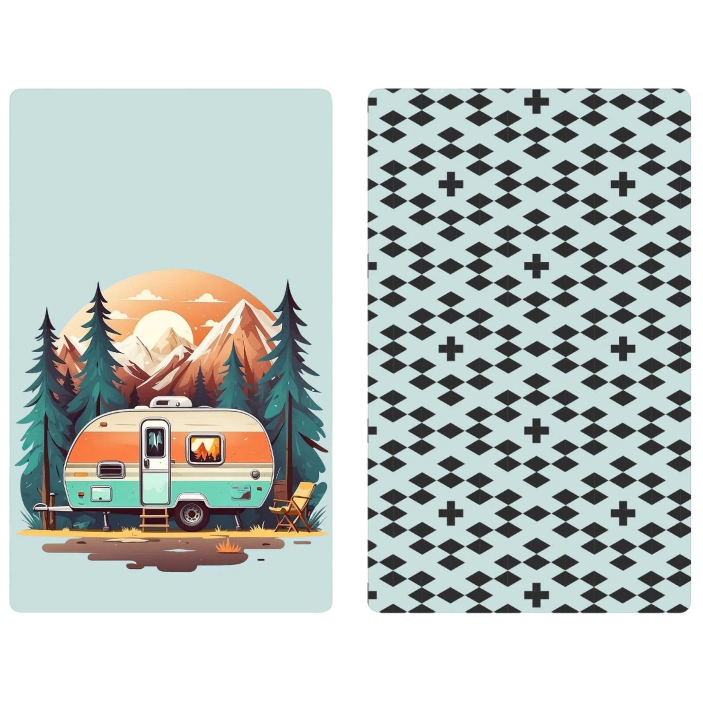 Wanderlust | Waffle Weave Microfiber Towels