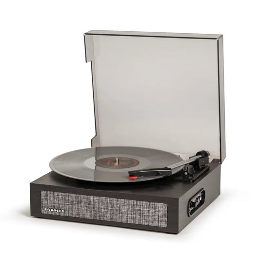 Crosley Scout 3-Speed Bluetooth Turntable with Built-in Speakers, Black