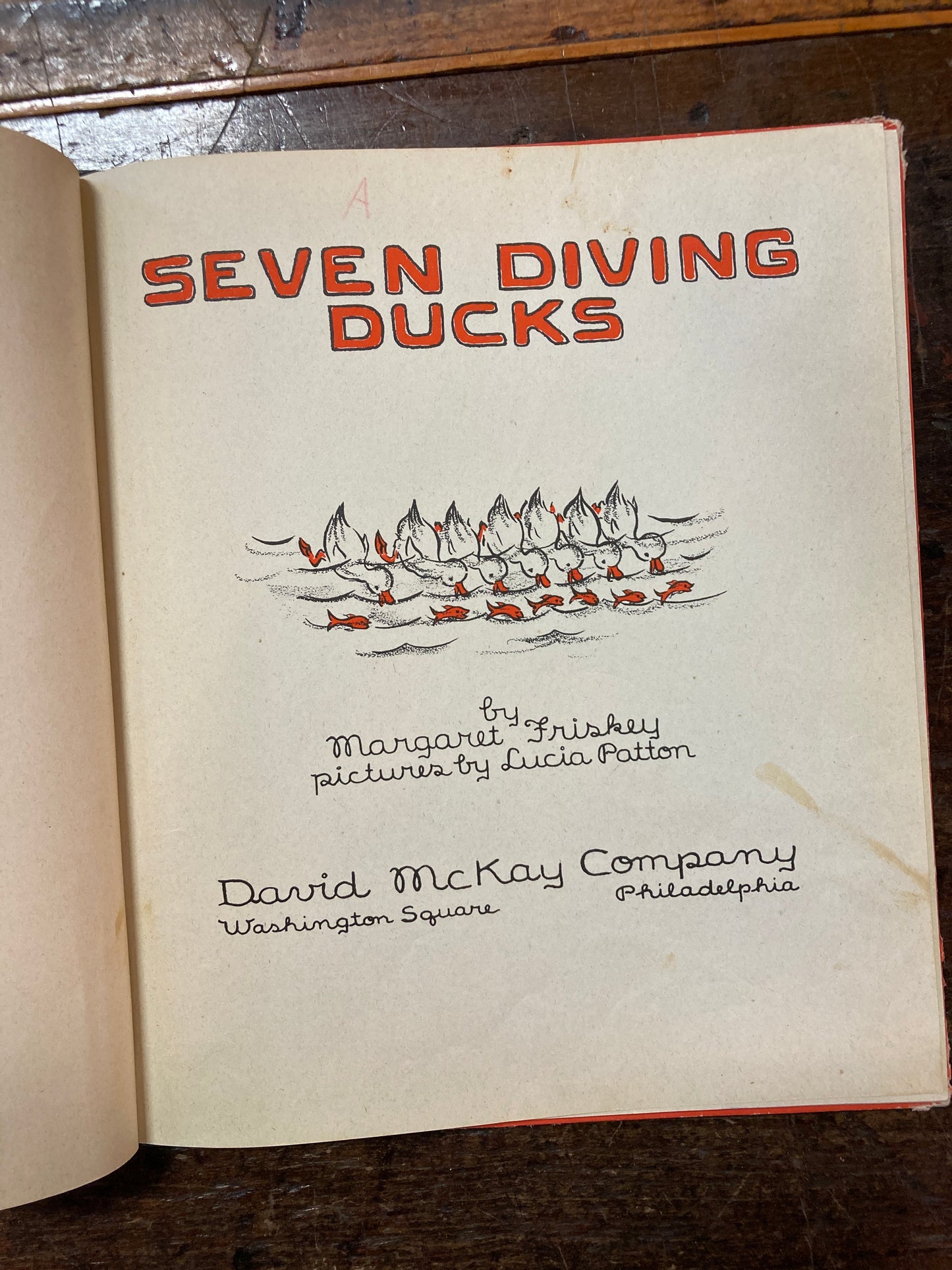 Seven Diving Ducks