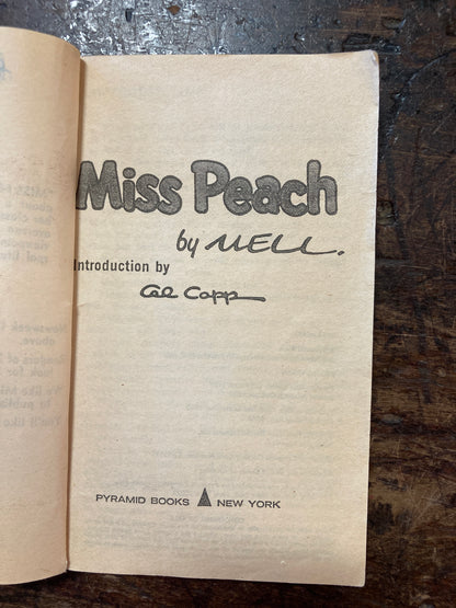 Miss Peach paperback comic book